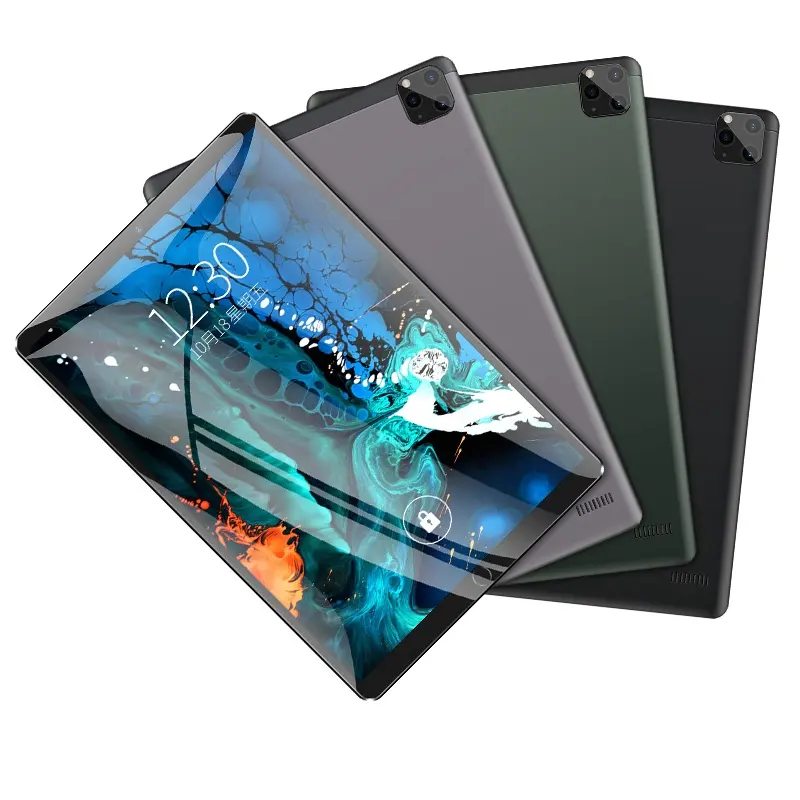 Système Android 10.1 pouces tablette intelligente PC 4G version tablette HD grand écran