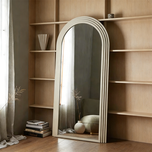 Specchio ad Arco a Figura Intera per Camera <span class=keywords><strong>da</strong></span> Letto, Specchio <span class=keywords><strong>da</strong></span> Terra per Vestirsi, Specchio <span class=keywords><strong>da</strong></span> Ingresso in Stile Francese <span class=keywords><strong>da</strong></span> Parete - Product Image 4