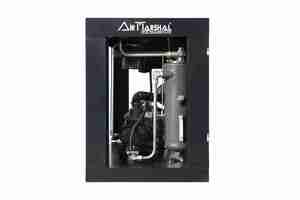 Compresor de Aire de Tornillo Rotativo con Inyección de Aceite, Equipo Industrial de Compresión de Aire para Operaciones Continuas en Fábricas - Product Image 6