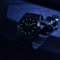 Nouvelle montre à quartz pour homme PAGANI Design 2025, 37 mm, VJ21, saphir, acier inoxydable, étanche, montres-bracelets, Reloj Hombre, verre PDYS020
