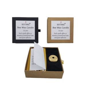 100% naturale fatto a mano <span class=keywords><strong>api</strong></span> puri <span class=keywords><strong>cera</strong></span> conica pilastro <span class=keywords><strong>candele</strong></span> in ottone portacandele senza fumo Mini <span class=keywords><strong>candele</strong></span> coniche <span class=keywords><strong>per</strong></span> natale - Product Image 4