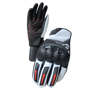 Người Đàn Ông Và Phụ Nữ Của Ngoài Trời Xe Máy Đua Găng Tay Găng Tay Polyester Chịu Mài Mòn An Toàn Găng Tay Cho Đường Cưỡi - Product Image 2