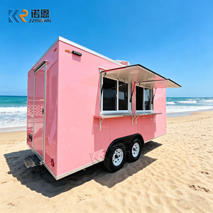 Chariot de vente de crème glacée, <span class=keywords><strong>caravane</strong></span> mobile, remorque de restauration rapide, chariot à hot-dogs, chariot à churros, chariot à café, chariot à maïs doux, remorque de cuisine mobile - Product Image 4