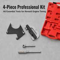 Kit d'outils de calage moteur 4 pièces pour Renault Megane Scenic Laguna, ensemble d'outils de calage et de blocage d'arbre à cames pour moteur essence, MOQ 1 pièce