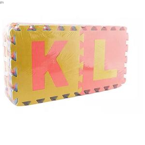 Haute qualité nouveau-né dormir activité intérieure <span class=keywords><strong>mousse</strong></span> flotteur Alphabet tapis de jeu bébé <span class=keywords><strong>Puzzle</strong></span> ramper coloré Eva tapis - Product Image 4