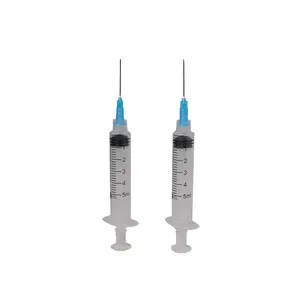 Seringa médico com preços razoáveis, seringa retrátil de 0.5ml com agulha retrátil