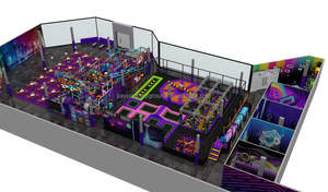 Centro de Juegos Familiar Comercial, Parque de Atracciones con Temática Espacial, Equipo de Parque <span class=keywords><strong>Infantil</strong></span> Interior para Niños - Product Image 3