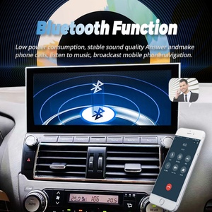 12.3Inch Screen Car Radio Android 13 Autoradio Stereo Carplay Gps for Toyota Prado 2014 TXL Lc150 2017 Multimedia Video <b>Player</b> - Product Image 4