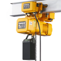 Palans électriques à chaîne avec double arbre, chariot motorisé plus stable, protection IP55 pour levage industriel intensif