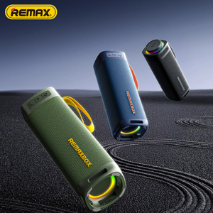 Loa không dây REMAX RB-M22 360 độ °   Đèn đồng bộ nhịp điệu âm thanh Loa cầm tay bằng silicon có tay cầm di động 8,7 giờ phát lại - Product Image 4