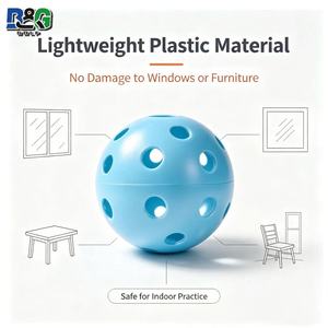 Hollow Perforated Golf Practice <strong>Balls</strong> Lightweight Plastic <strong>Wiffle</strong> Golf <strong>Balls</strong> for Indoor Outdoor Swing Drills Training - Product Image 3