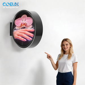 Proyector Holográfico de Doble Cara con Cubierta Impermeable, Ventilador LED 3D para Salones de Uñas, Bares, Clubes y Tiendas de Belleza - Product Image 1