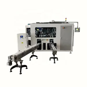 LC Brand automatic glass silk screen printing machine automatic bottle printing machine silk screen with CNC servo motor