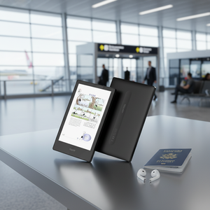 Liseur électronique E-Ink avec système d'exploitation Android, Wi-Fi, écran de 6 pouces, design léger pour la prise en charge du <span class=keywords><strong>format</strong></span> large (PDF/EPUB/TXT) - Product Image 1