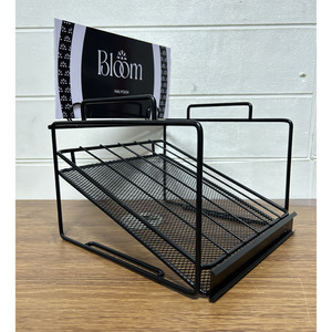 ชั้นวางยาทาเล็บขายปลีกโลหะคุณภาพสูงระดับมืออาชีพยืนยืนแสดงโฆษณาเป็นมิตรกับสิ่งแวดล้อมบนโต๊ะ - Product Image 4