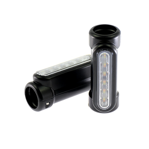 HCMOTORKU Barra di Protezione per Moto con Indicatori di Direzione Switchback, Luce LED Bianca e Ambra, Compatibile con Harley Touring Road King e Victory - Product Image 3