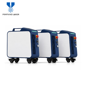 Portable 200W/300W/500W Pulse <b>Laser</b> <b>Cleaning</b> <b>Machine</b> for Rust Paint Wood Stainless Steel Aluminum Easy Carry Suitcase Design - Product Image 2