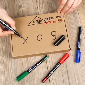 <span class=keywords><strong>Pennarello</strong></span> Permanente Gxin G-131 con Logo Personalizzato, Inchiostro a Rapida Asciugatura, Scrittura Fluida, Colori Brillanti, Impermeabile per Ufficio - Product Image 5