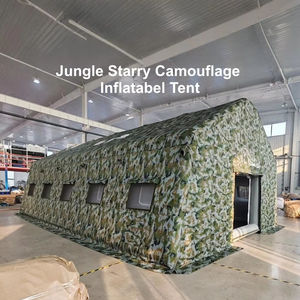Jungle Starry Sky Tienda inflable de tres capas Oxford Bosque verde <span class=keywords><strong>Paintball</strong></span> Comando Ejercicio para acampar y actividades al aire libre - Product Image 1