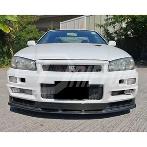 Lèvre avant en fibre de carbone de style OE pour Nissan Skyline R34 GTR 1998-2002 - Product Image 2