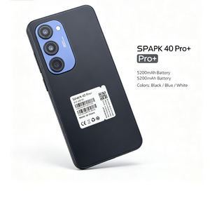 TECNO SPARK 40 Pro+ 5G Smartphone, Batería de 5200mAh para Juegos, Doble SIM, Android 13, Colores Negro, Azul y Blanco - Product Image 3