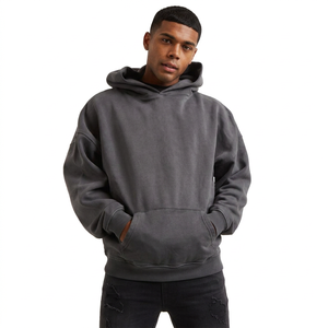 Sudaderas con Capucha de Alta Calidad para Hombre, de Invierno, de Poliéster/Algodón Sólido, Transpirables, de Secado Rápido, Corte Regular, con Logotipo Personalizado en la Parte Delantera - Product Image 1