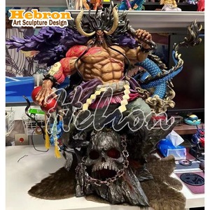 Figura de acción de resina de 75 cm de One Piece, Cuatro Emperadores, Bestias Piratas, Luffy, Kaido, JM, modelo de estatua de anime, escultura de Zoro, Sanji, Ace - Product Image 2
