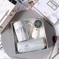 Coffret Cadeau Unique Lunaire en Céramique Bleue avec Sérigraphie pour Femme, Commémoratif (Retraite, Noël, Anniversaire) ou Scolaire
