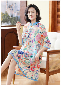 2024 Miyake Retro Long Casual <strong>Dresses</strong> A-line Solid Color Pleated Irregulor High Grade Sense Long Evening <strong>Dress</strong> - Product Image 3