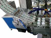 Machine d'impression tampon automatique 4 couleurs pour le plastique, le métal, les bouchons de bouteilles, les couvercles de rouge à lèvres