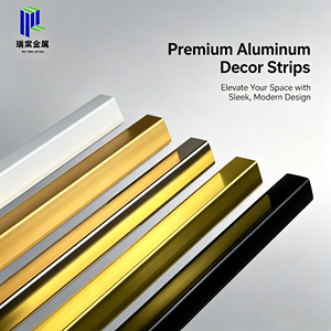 Perfil Metálico Decorativo para Esquinas <span class=keywords><strong>de</strong></span> Azulejos, <span class=keywords><strong>de</strong></span> Aluminio, 7mm, para Bordes <span class=keywords><strong>de</strong></span> Pared, Directo <span class=keywords><strong>de</strong></span> Fábrica Ruitang Huaxin - Product Image 2