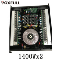 Voxfull 3U ev/profesyonel 5.1 Metal kanal alıcıları ve amplifikatörler 100W + 100W Hifi sınıf H ses güç amplifikatörü