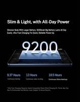 Tablet Android Xiao Mi Pad 8 11.2 Inci 8GB+256GB Baterai Besar 8850mAh Layar HD Tablet PC Portabel untuk Bisnis dan Pembelajaran