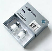 Étiquettes personnalisées imprimées avec logo pour flacons de peptides 1ml 3ml 10ml, boîtes holographiques en carton pour flacons individuels, étiquettes d'emballage pour plateaux en plastique