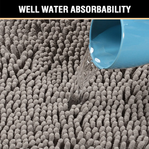 <span class=keywords><strong>Moderno</strong></span> comodo tappetino da <span class=keywords><strong>bagno</strong></span> in ciniglia antiscivolo <span class=keywords><strong>tappeto</strong></span> <span class=keywords><strong>bagno</strong></span> che assorbe l'acqua con un nuovo modello per Hotel a casa per la zona toilette - Product Image 6