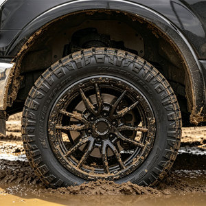 <span class=keywords><strong>Jantes</strong></span> Beadlock Concaves Profondes Tout-Terrain Noir Mat Personnalisées 16-22 Pouces Style Rebel D679 pour F-150 RAM-1500 Tundra Wrangler - Product Image 6