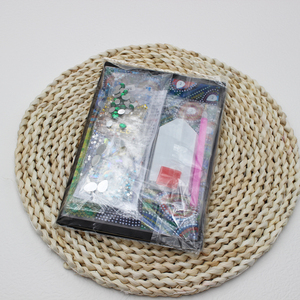 도매 크리스마스 시리즈 5d 다이아몬드 페인팅 노트북 산타 클로스 크리스마스 장식 메모장 DIY 크리스탈 다이아몬드 자수 - Product Image 6