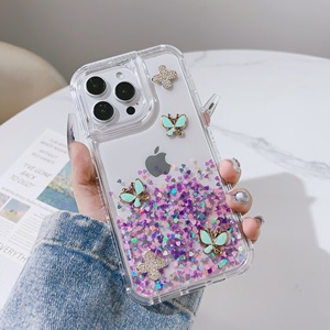 Ốp điện thoại di động fundas Para celular Epoxy long lanh cho Oppo <span class=keywords><strong>A5</strong></span> Pro 5G 4G <span class=keywords><strong>A5</strong></span> 5g <span class=keywords><strong>2025</strong></span> realme 14 5g realme 14 Pro 5g - Product Image 2