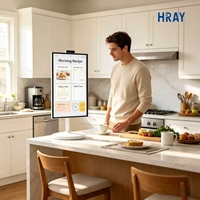 HRAY Layar Pintar 32-inci dengan Prosesor Octa-Core, Roda Mobile Omni-Directional, Tersedia Kustomisasi OEM & ODM