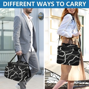 Bolsa Térmica Porta Alimentos con Diseño de Corona Hawaiana, Bolsa Aislante para Comida Fría o Caliente, Personalizada con Estampado Aloha - Product Image 6