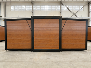 Maison de conteneur modulaire extensible préfabriquée imperméable de luxe de 10 pieds, bureau, bâtiment, appartement, atelier, bureau à domicile à vendre - Product Image 3