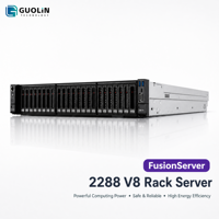 Serveur en rack FusionServer 2288 V8 2U pour la virtualisation de centre de données, l'informatique de pointe, l'IA, serveur en rack d'entreprise à double processeur