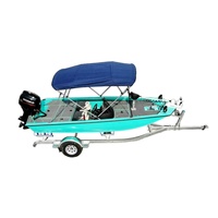 Bestyear 2024 Nouveau modèle 4.58m Aluminium Bass Leurre Bateau de pêche