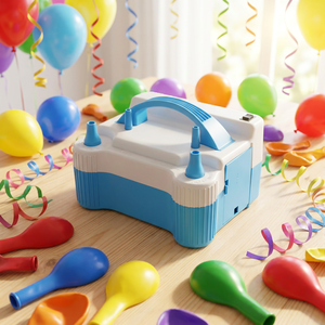 Pompe à ballons électrique miniature HT-<span class=keywords><strong>508</strong></span>, outil <span class=keywords><strong>automatique</strong></span> de gonflage en aluminium pour cadeaux ou jouets - Product Image 2