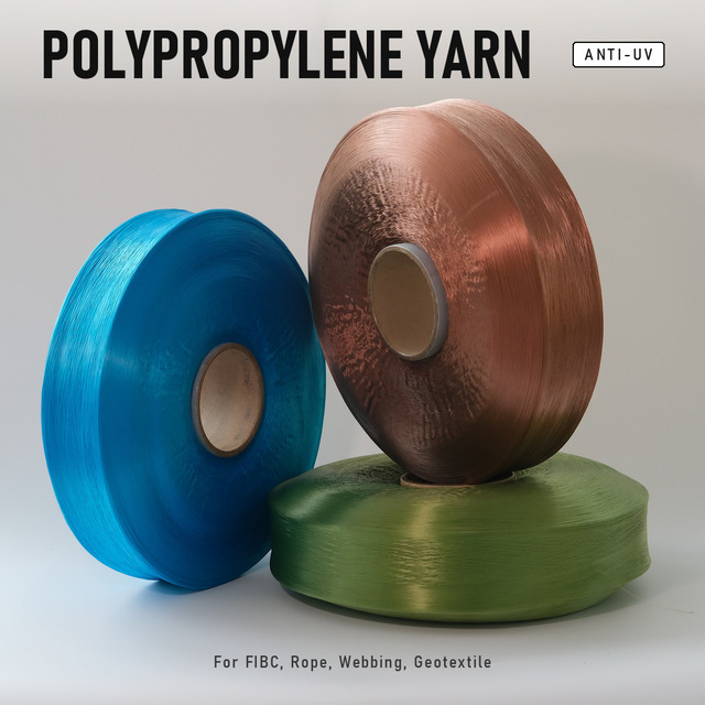 High Tenacity PP Polypropylene Fibrillated Filament FDY Yarn Dyed/Raw Anti-UV Abrasion-Resistant Features for Crochet Rope 900D