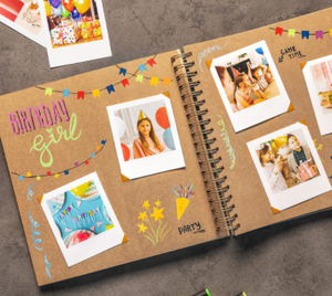 <span class=keywords><strong>Album</strong></span> de scrapbooking personnalisé, livre de souvenirs photo, noir, papier kraft épais 200 g/m², reliure à spirale/reliure à anneaux - Product Image 4