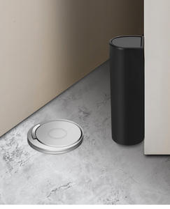 Porte de salle de bain en acier inoxydable silencieuse et amortissante sans perçage, toilettes intérieures, anti-collision, anti-vent, cuisine, salon - Product Image 6