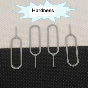 Chất lượng cao thép không gỉ tùy chỉnh <span class=keywords><strong>Sim</strong></span> thẻ pin <span class=keywords><strong>Sim</strong></span> Opener công cụ cho tất cả các điện thoại thông minh Điện thoại di động hiệu quả <span class=keywords><strong>Sim</strong></span> Thẻ ejector Pin - Product Image 3