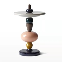 Table basse moderne minimaliste en bois massif inspirée de l'aubépine confite, créative et tendance