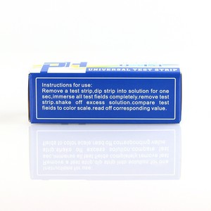 150 pH pour bandelettes de test par tube, large plage 0-14, couleur unique, pour le test de la qualité de l'eau et des solutions aqueuses - Product Image 1